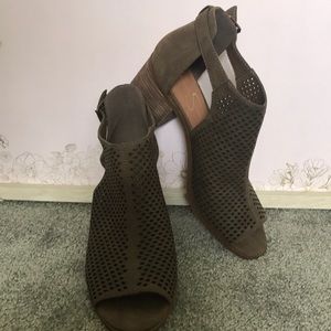 Chocolate colored heels